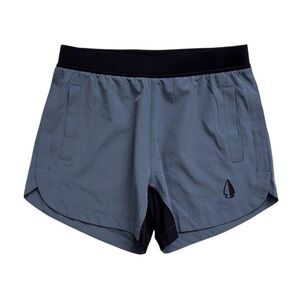 Tachuntfish Men’s Grey Black Athletic Shorts Outdoor Hiking Activewear Medium